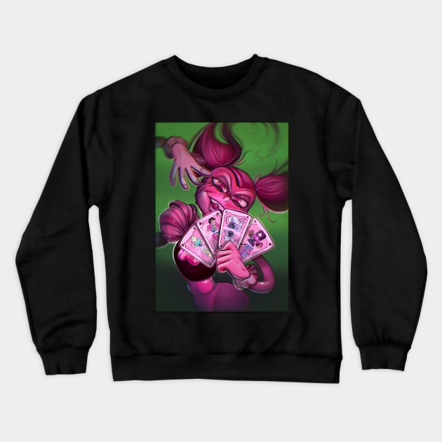 Gee, it's swell to finally meet her other friends Crewneck Sweatshirt by Iria Abella 